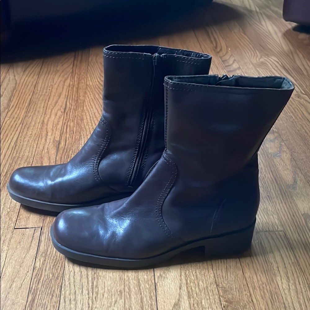 Nine West Cloud9 Dark Brown Ankle Boots